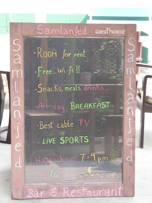 Samlanjed Guesthouse Chiang Mai Exterior foto